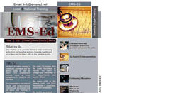 Desktop Screenshot of ems-ed.net